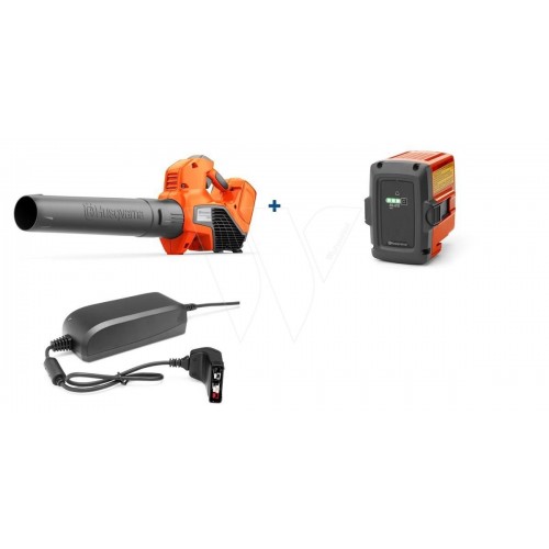 Refulator Husqvarna 120iB (cu incarcator QC80 si acumulator BLi20)