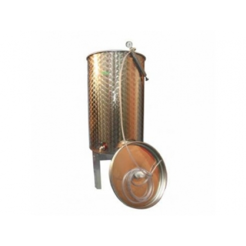 Cisterna Inox cu capac flotant 1000 litri