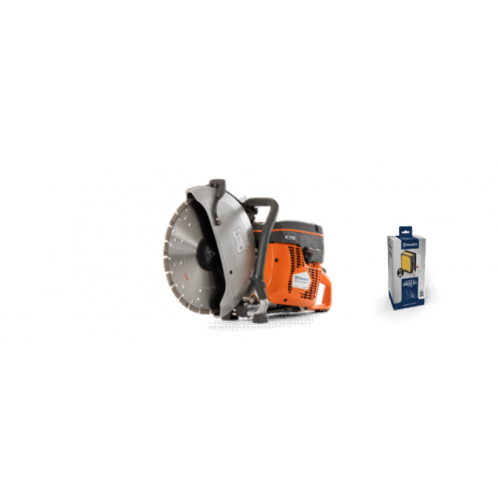 Masina de taiat beton Husqvarna K 770 14"/1"/20MM - CADOU: disc+kit intretinere