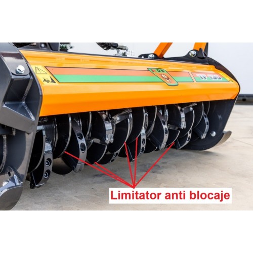 Tocator forestier cu dinti ficsi – TF 125 cu limitator