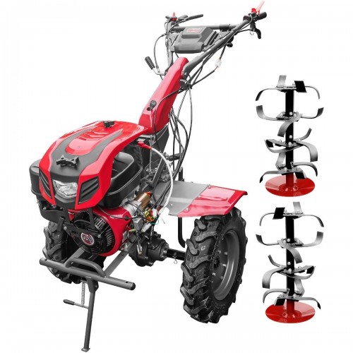 Motocultor WEIMA WM1100FE-6, benzina ( 16CP pornire la cheie), diferential si capota cu far, reductor usor/greu                       