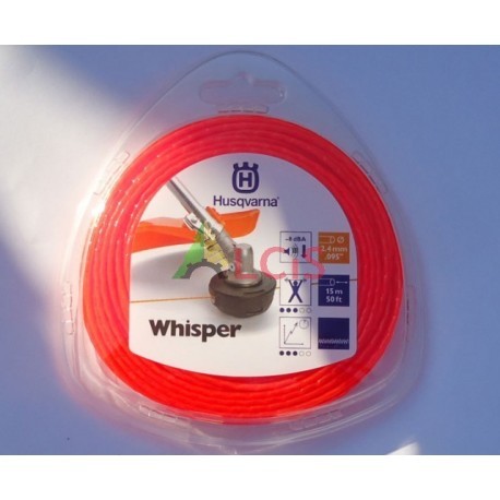 Fir trimmy 2.4mm x 15 m Whisper