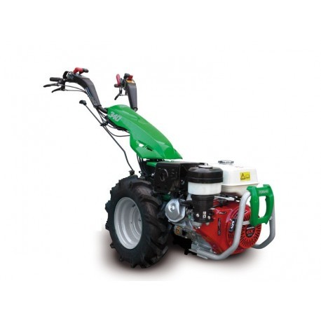 Motocultivator Ferrari 340 Power Safe (Sasiu + Motor Honda GX390, 13.0 CP + Roti 5.0-10 + Prot.Mot.)+freza 80cm
