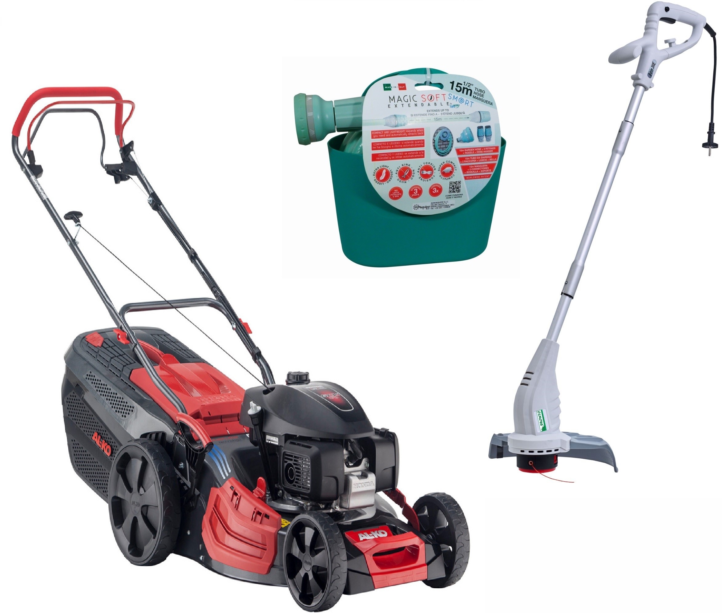 Masina de tuns gazon AL-KO PREMIUM 474 SP-H, autopropulsie, motor HONDA + CADOU 