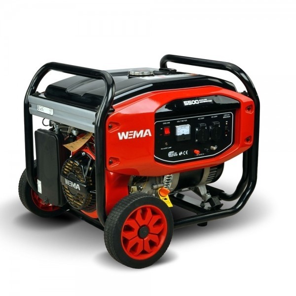 Generator Weima WM 8500E - pornire la cheie