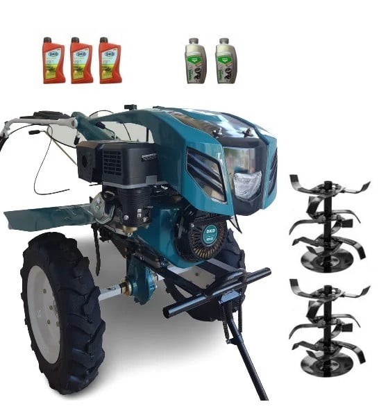 Motocultor DKD HS 1100D New -16Cp +Cadou (2 l ulei motor+3 l ulei transmisie)