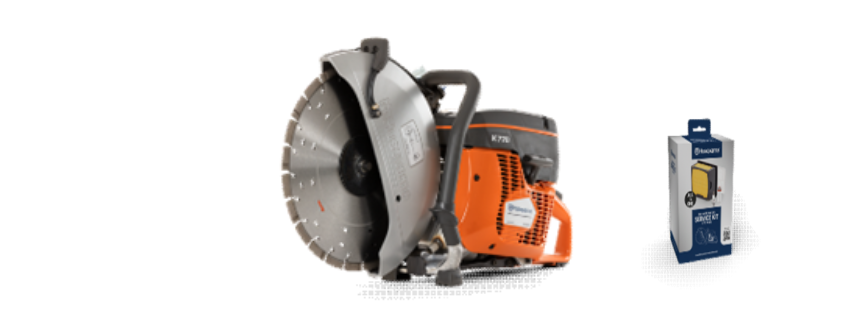 Masina de taiat beton Husqvarna K 770 14"/1"/20MM - CADOU: disc+kit intretinere
