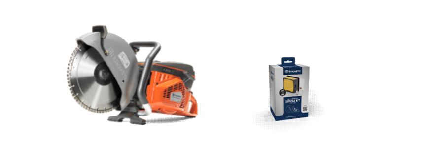 Masina de taiat cu disc Husqvarna K 970 400-16", CADOU: disc+kit intretinere