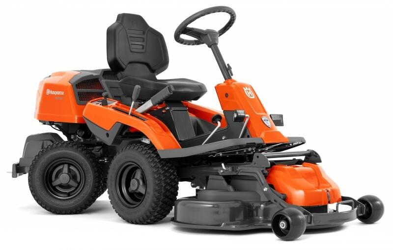 Rider pentru tuns gazon Husqvarna R 214 TC Confort Edition (include masa de taiere)