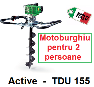 Motoburghiu profesional ACTIVE TDU155 -  3 CP , nu contine burghie