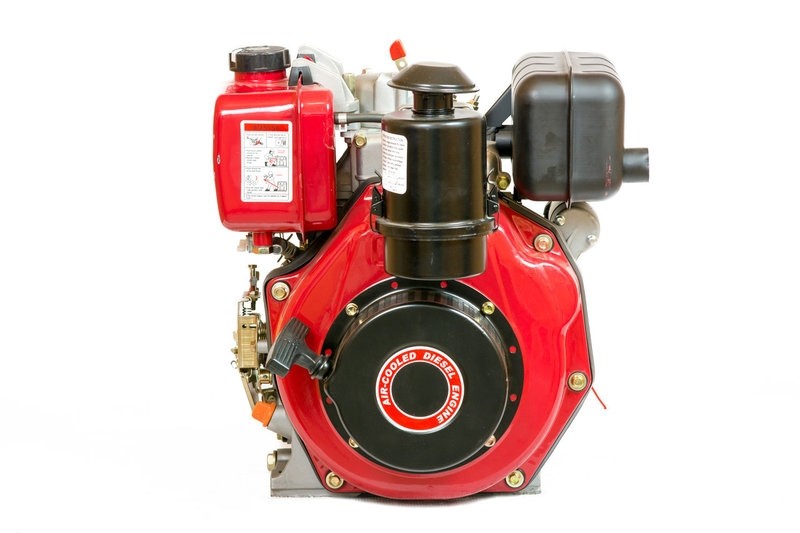 Motor WEIMA WM178FE diesel de 7CP, pornire electrica, ax canelat 