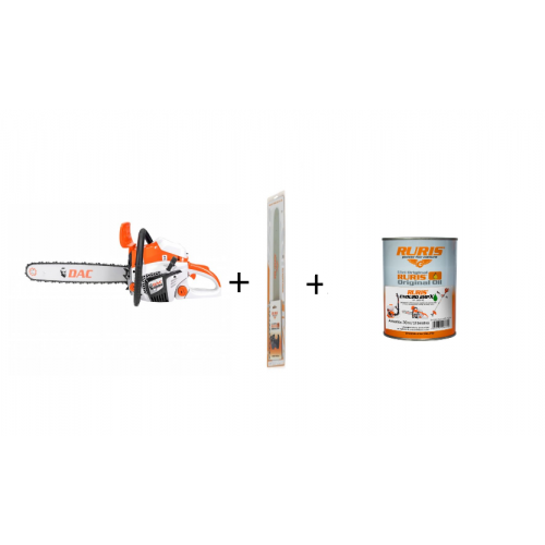 Motoferăstrău Ruris DAC 601 RS + Cadou (sina+lant+ulei)